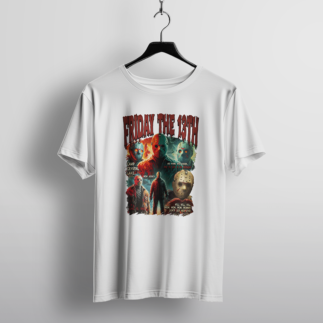 Friday the 13th Horror Graphic T-Shirt