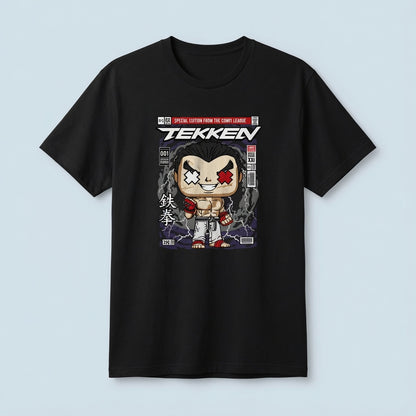 "Tekken" Comic League Edition Graphic T-Shirt