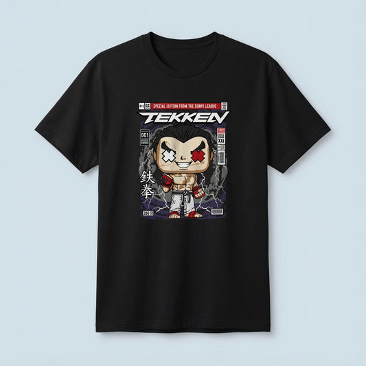"Tekken" Comic League Edition Graphic T-Shirt