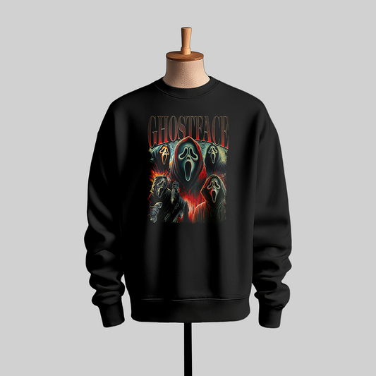 Ghost Face Scream Halloween Sweatshirt