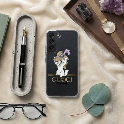 Aristocats Marie Glamour Designer Hat Clear Case for Samsung Galaxy