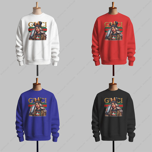 Inspired by Gucci - Luxe Street Vibe Sweatshirt