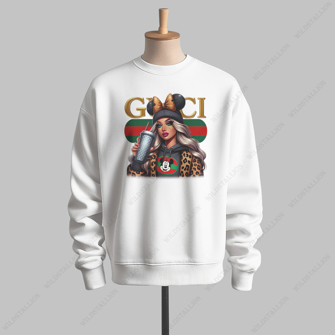 Inspired by Gucci - Luxe Street Vibe Sweatshirt