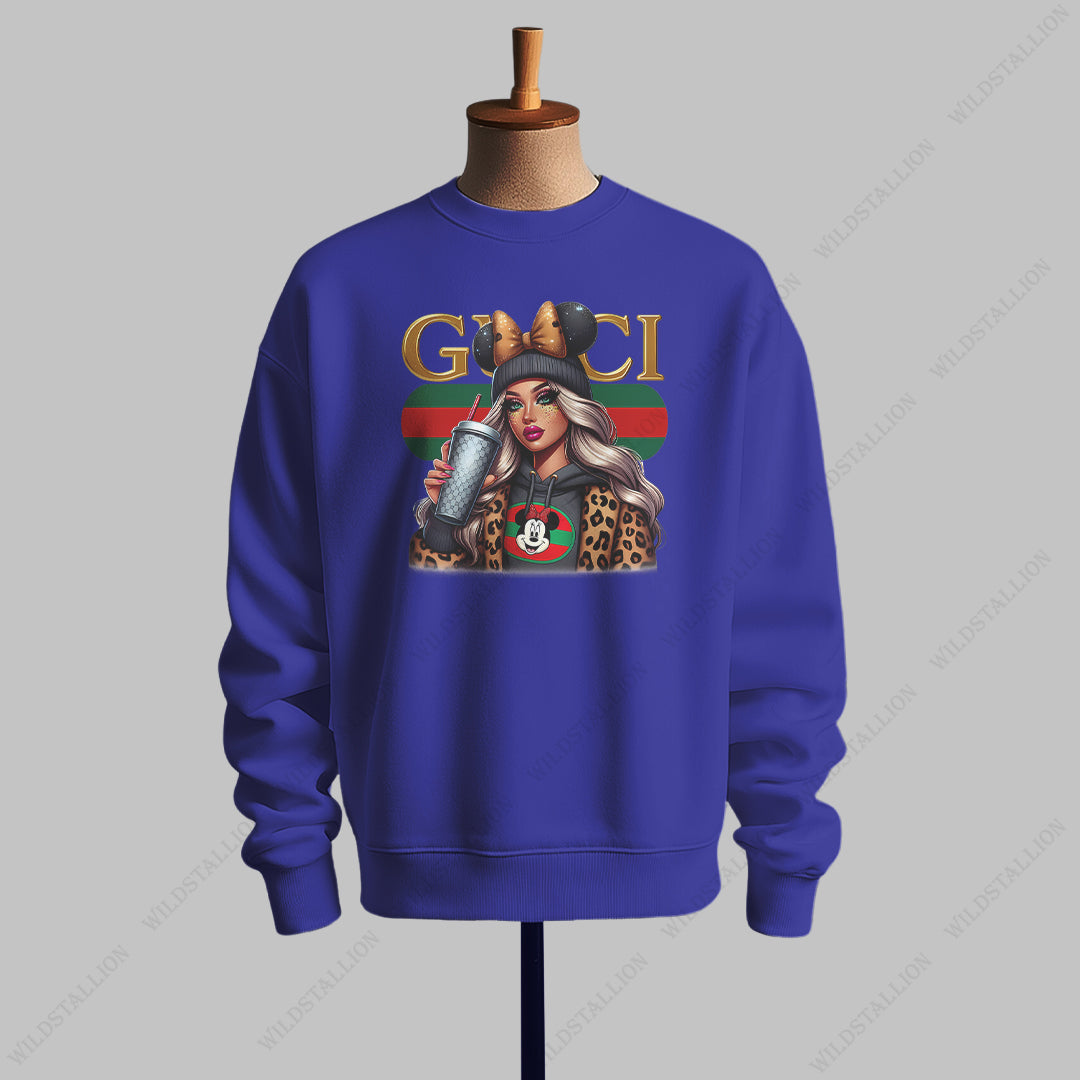 Inspired by Gucci - Luxe Street Vibe Sweatshirt