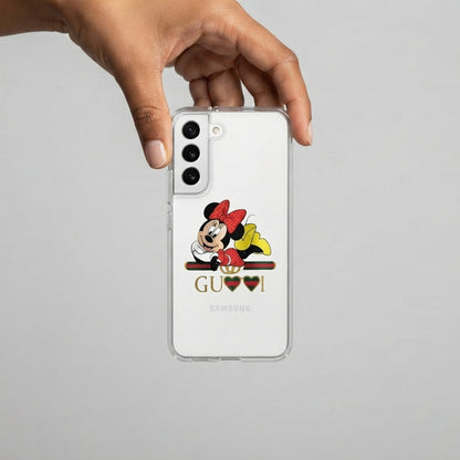 Minnie Mouse Streetwear Designer Clear Case for Samsung Galaxy