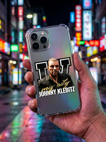 Johnny Klebitz GTA IV Clear Transparent iPhone Case