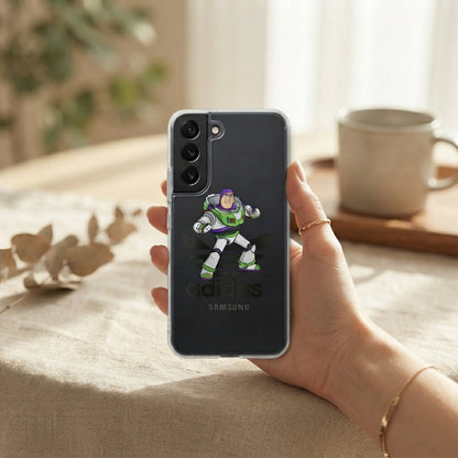 Buzz Lightyear x Adidas Clear Phone Case for Samsung Galaxy