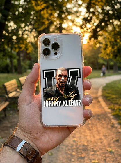 Johnny Klebitz GTA IV Clear Transparent iPhone Case