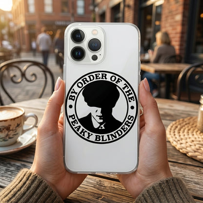 Peaky Blinders Emblem Clear Transparent iPhone Case