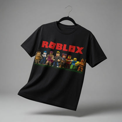 Custom Kids Gaming T-Shirt Avatar Characters Graphic Tee Youth Gamer Gift Shirt