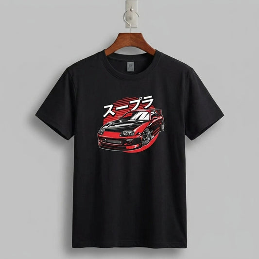 Toyota Supra Mk4 Japanese Katakana Turbo Graphic T-Shirt