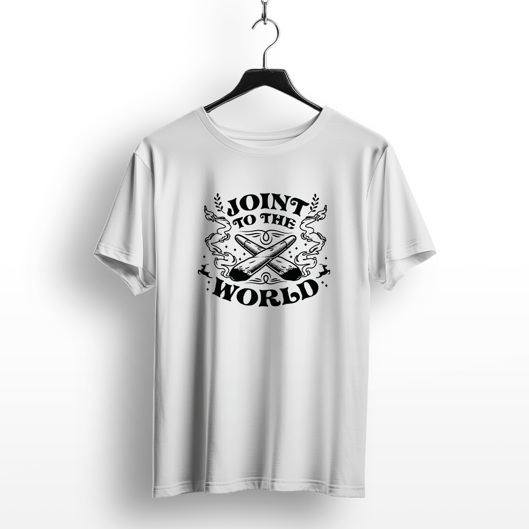 Joint to the World Cannabis Christmas T-Shirt