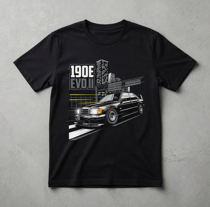 Mercedes-Benz 190E Evo II Black Hoodie