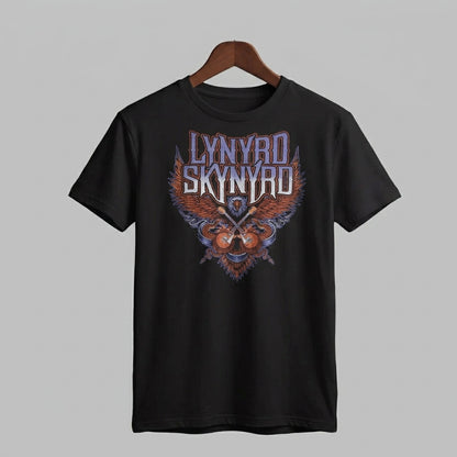 Lynyrd Skynyrd Classic Flying Eagle Southern Rock Graphic T-Shirt