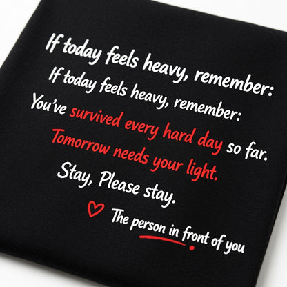 Dear Person Behind Me" T-Shirt – Mental Health Awareness & Suicide Prevention Graphic Tee