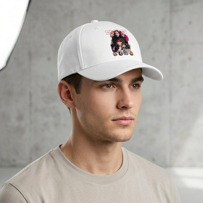 Blackpink K-Pop Graphic Baseball Cap - Vintage Photo Print Cap (Black & White)