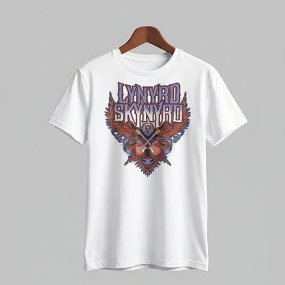 Lynyrd Skynyrd Classic Flying Eagle Southern Rock Graphic T-Shirt