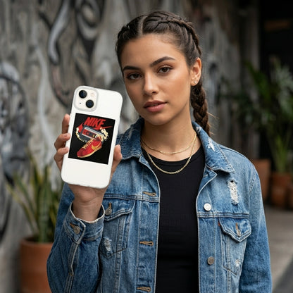 Vintage Sneakerhead & Cassette Graphic Clear Case - Nike Edition  HTML Description (Copy-Paste in Shopif