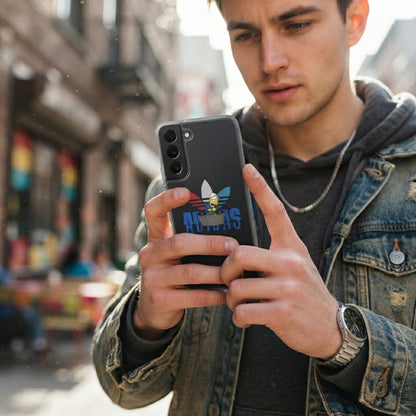 DJ Homer Simpson x Adidas Clear Phone Case for Samsung Galaxy