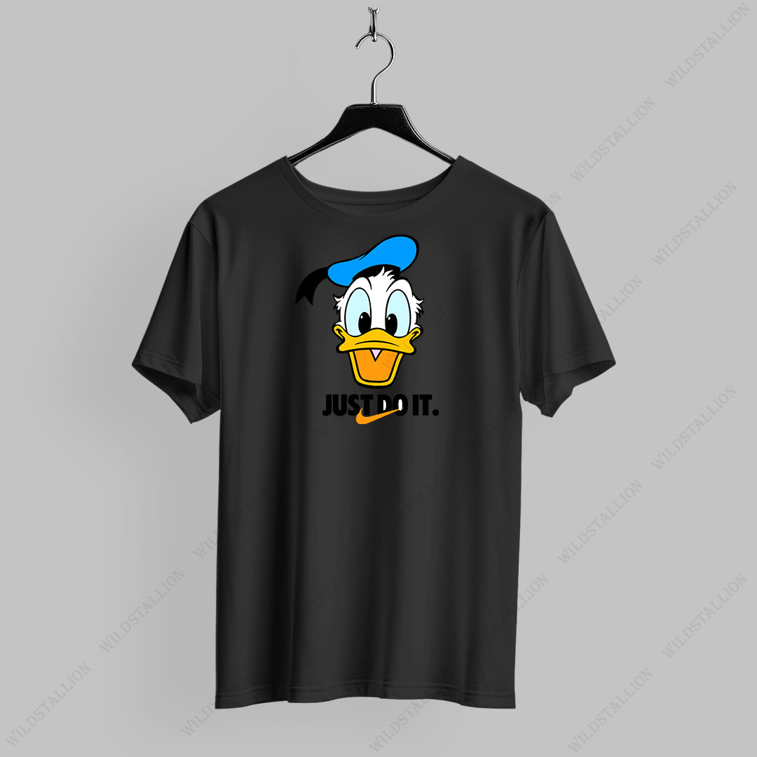 Just Doo It Duck T-Shirt - Fun Graphic Inspired by Nike