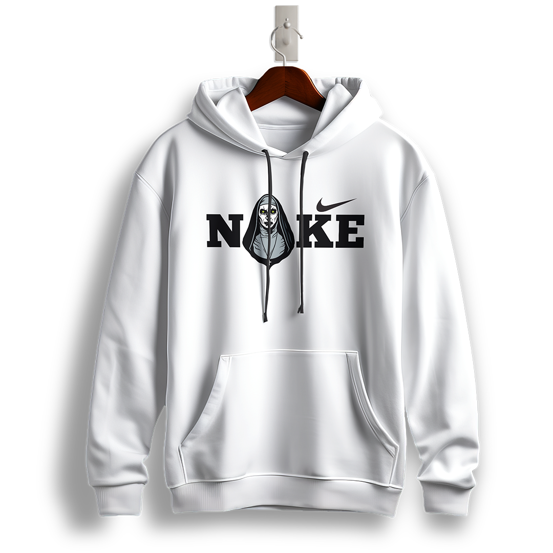 The Nun Parody "NIKE" Hoodie – Horror Halloween Hoodie