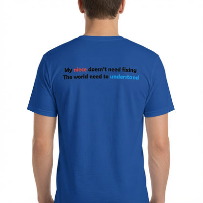 "My Niece Doesn't Need Fixing" Advocacy Sweatshirt For Uncle and Aunty