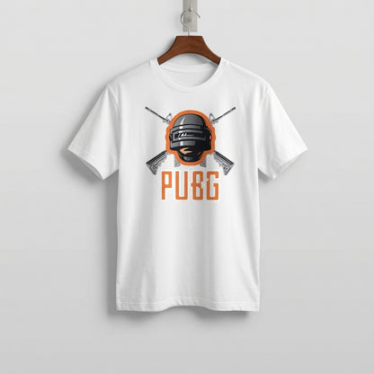Men's PUBG Level 3 Helmet Graphic T-Shirt