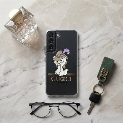 Aristocats Marie Glamour Designer Hat Clear Case for Samsung Galaxy