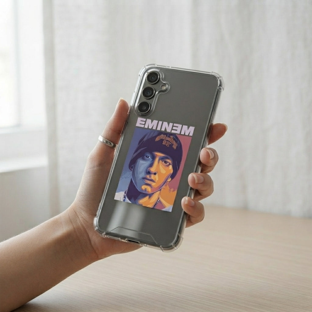Eminem Rap Legend Clear Case for Samsung Galaxy