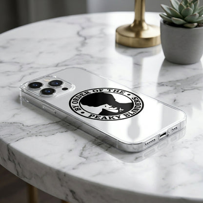 Peaky Blinders Emblem Clear Transparent iPhone Case