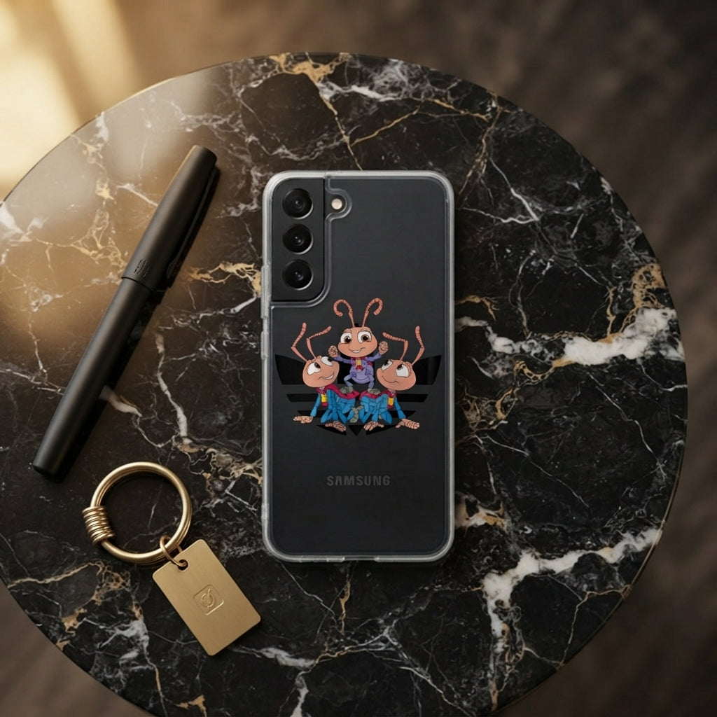 A Bug's Life Ants Trio x Adidas Clear Phone Case for Samsung Galaxy