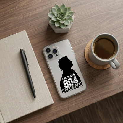 Qaidi 804 Imran Khan Clear Transparent iPhone Case