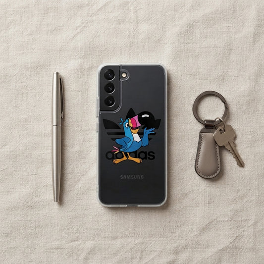 Tropical Toucan Sam x Adidas Clear Phone Case for Samsung Galaxy