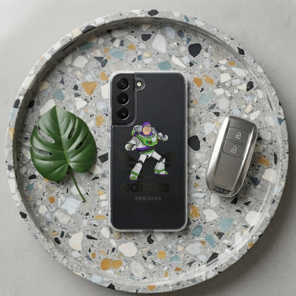 Buzz Lightyear x Adidas Clear Phone Case for Samsung Galaxy