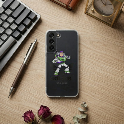 Buzz Lightyear x Adidas Clear Phone Case for Samsung Galaxy