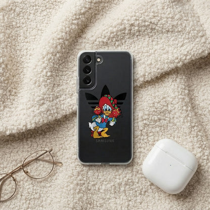 Donald Duck Maracas x Adidas Clear Phone Case for Samsung Galaxy