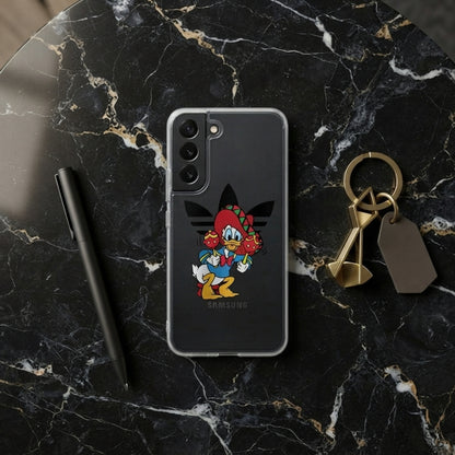 Donald Duck Maracas x Adidas Clear Phone Case for Samsung Galaxy