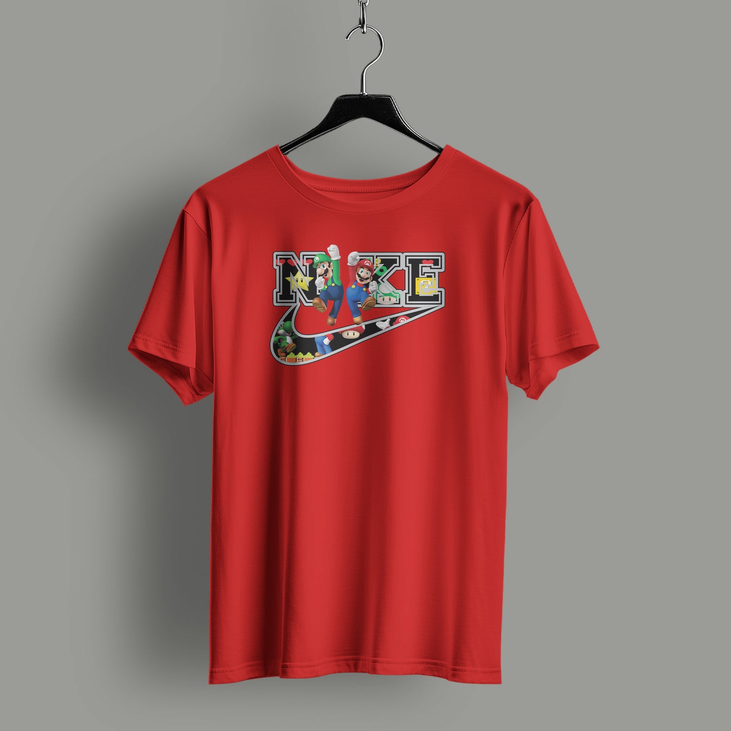 Inspired by Nike Logo Printed T-shirt