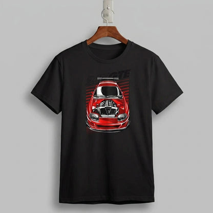Toyota Supra Mk4 2JZ-GTE Engine Bay Graphic T-Shirt