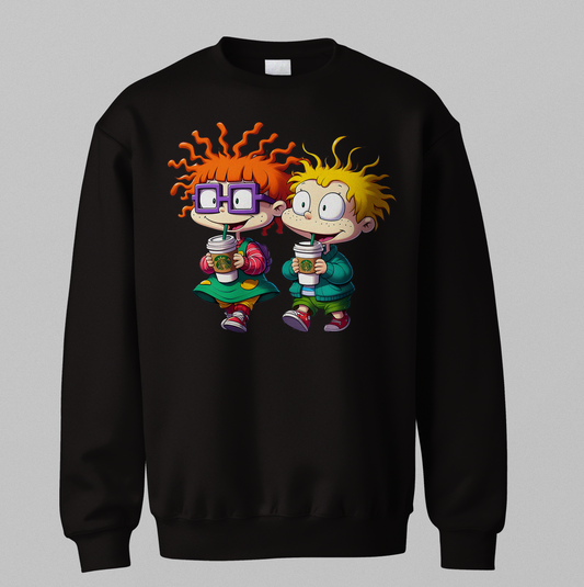 Rugrats Graphic Print Kids Sweatshirt