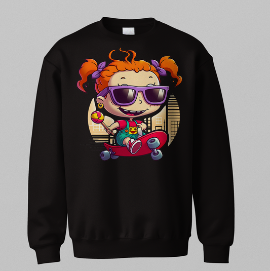 Street Style Hip Hop Girl Kids Sweatshirt