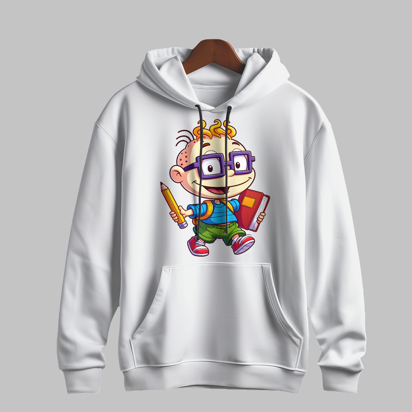 CafePress Rugrats Cool Dude Men's Dark Hoodie