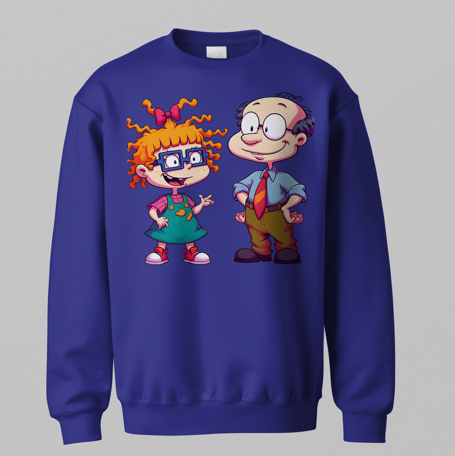 Rugrats Chuckie and Stu Family Hoodie