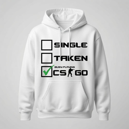 Counter-Strike CS:GO Meme Graphic Pullover Hoodie