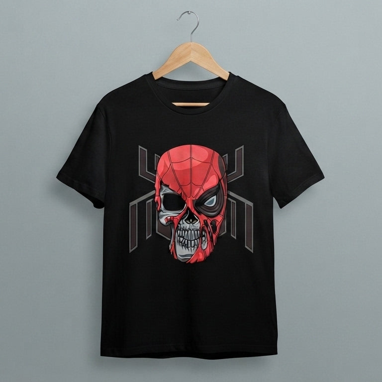 Cyborg Mask Skull Graphic Tee – Streetwear Graphic T-Shirt