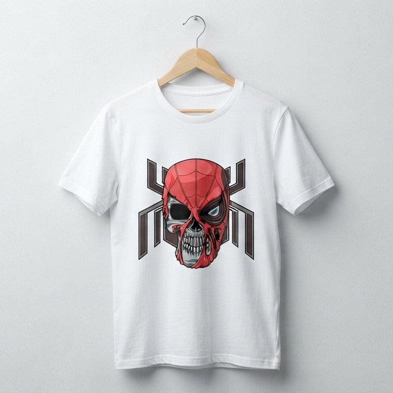 Cyborg Mask Skull Graphic Tee – Streetwear Graphic T-Shirt