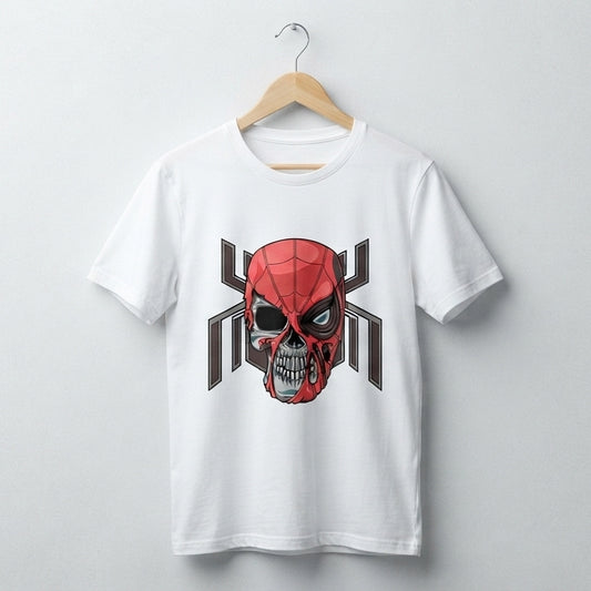 Cyborg Mask Skull Graphic Tee – Streetwear Graphic T-Shirt