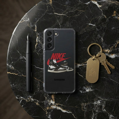 Retro Sneakerhead Streetwear Clear Case for Samsung Galaxy