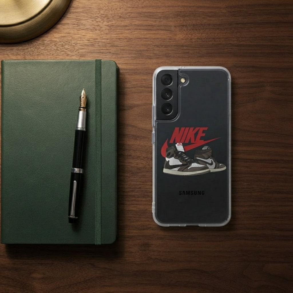Retro Sneakerhead Streetwear Clear Case for Samsung Galaxy