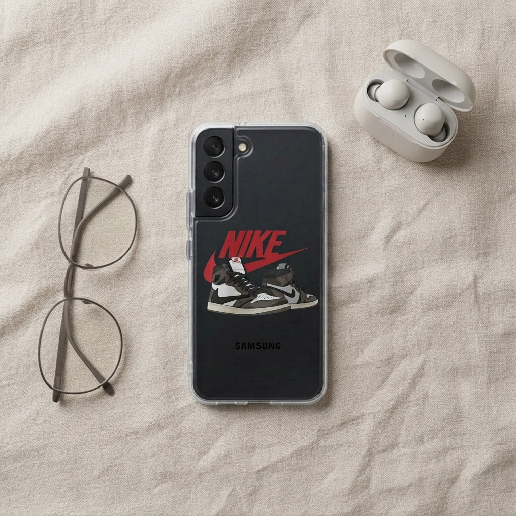 Retro Sneakerhead Streetwear Clear Case for Samsung Galaxy